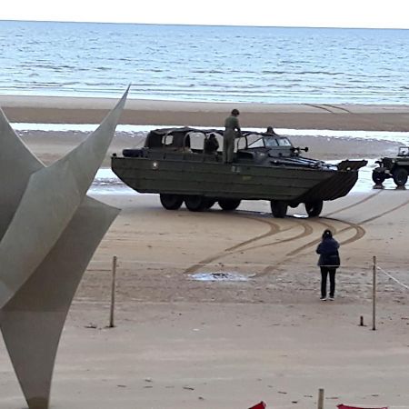 Appartement Omaha Beach サン・ローラン・シュル・メール エクステリア 写真